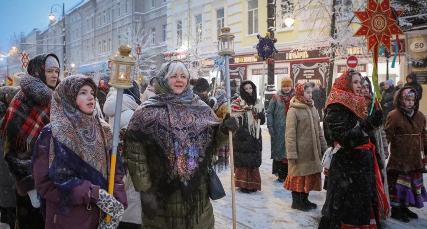 В Рыбинске пройдет рождественское шествие с народными песнями и колядками