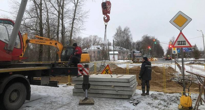 В Рыбинске открыли движение по отремонтированной дороге в Переборах