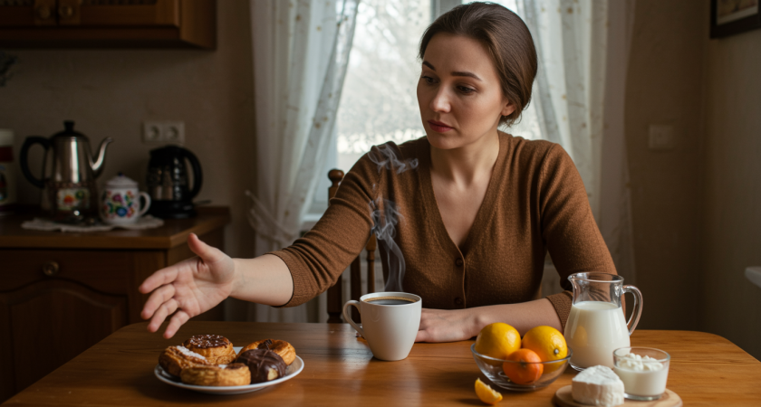 Продукты, которые лучше не употреблять вместе с кофе: важно помнить