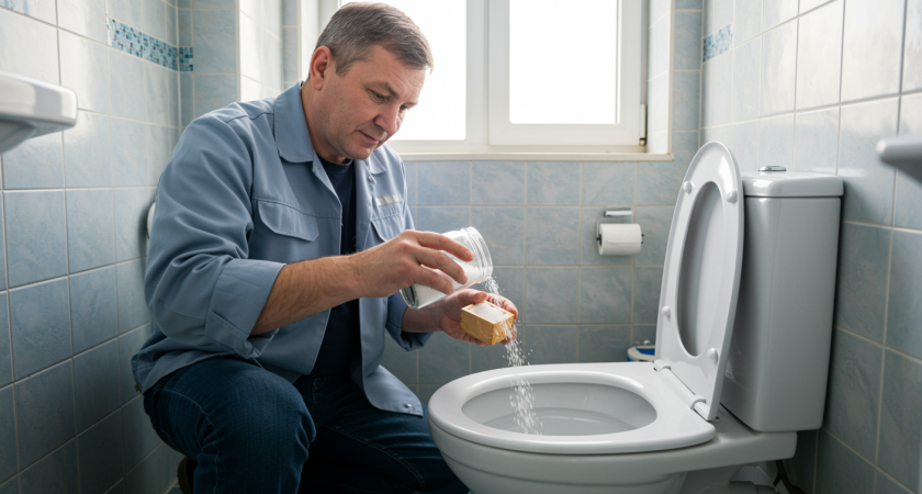 Зачем насыпать соль в воду унитаза: практичный трюк для длительного эффекта