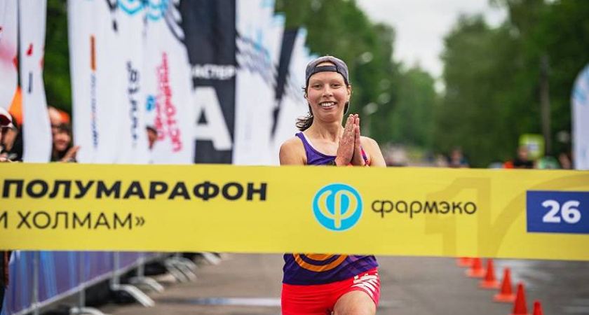 Полина Авдеева из Рыбинска выиграла полумарафон в Мышкине