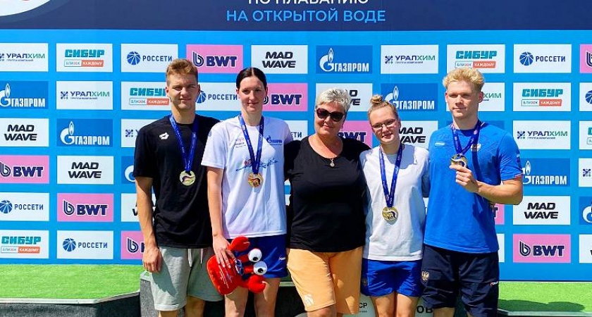 Рыбинские пловцы завоевали золото на чемпионате России