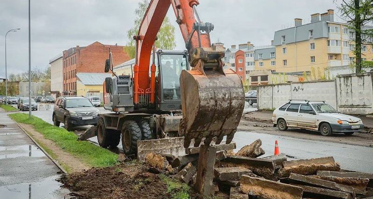 В Рыбинске стартовал капремонт дорог: улица Чкалова и другие объекты получили подрядчиков