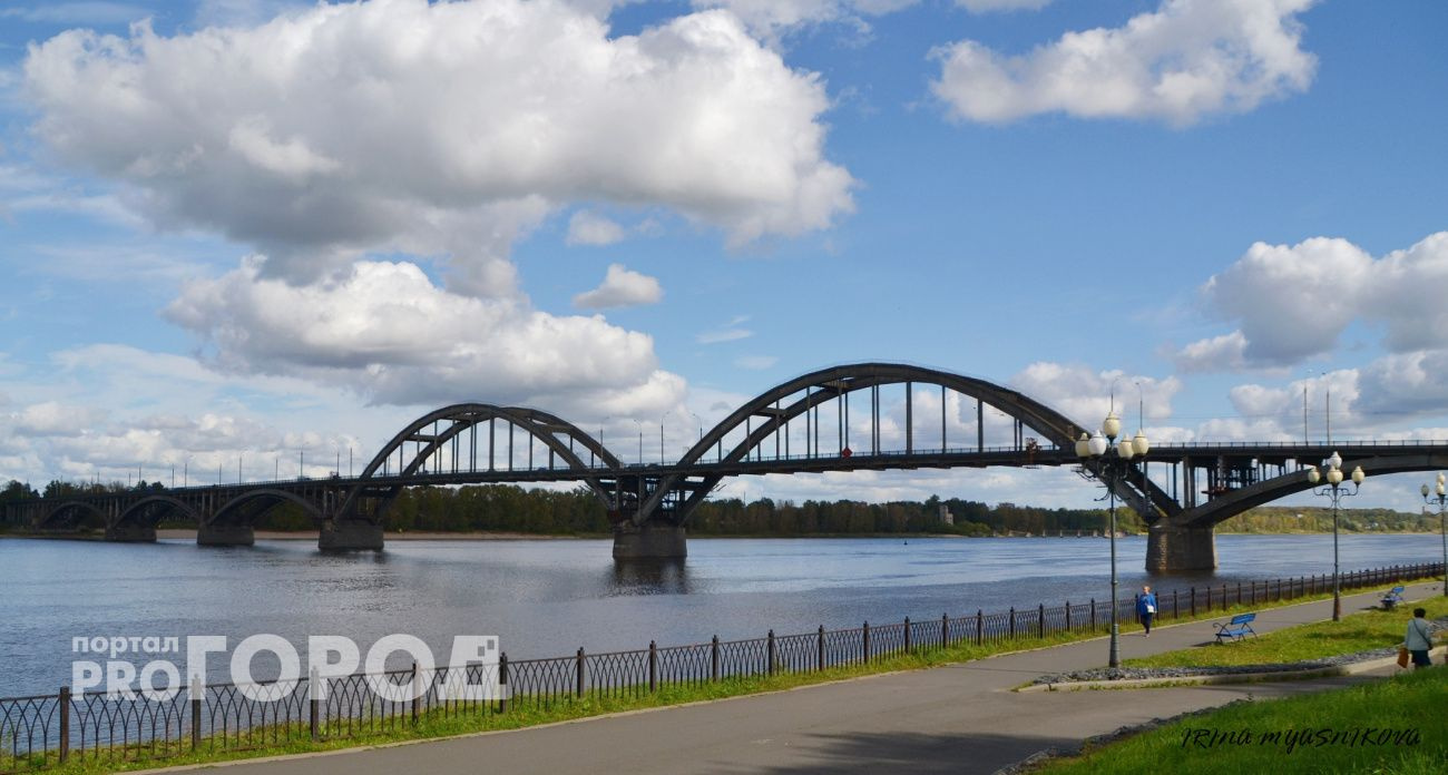В Рыбинске потратят 160 миллионов на подсветку моста через Волгу