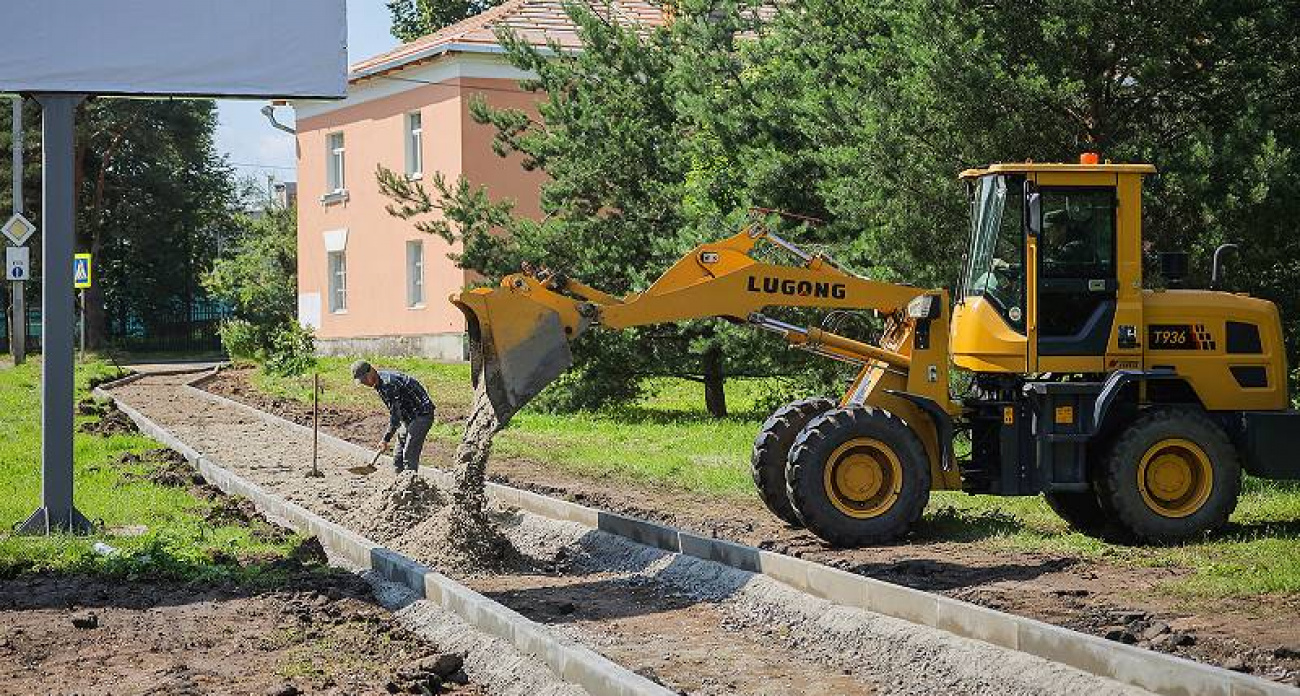 На 2 млн рублей отремонтируют 250 метров тротуара в Рыбинске за месяц
