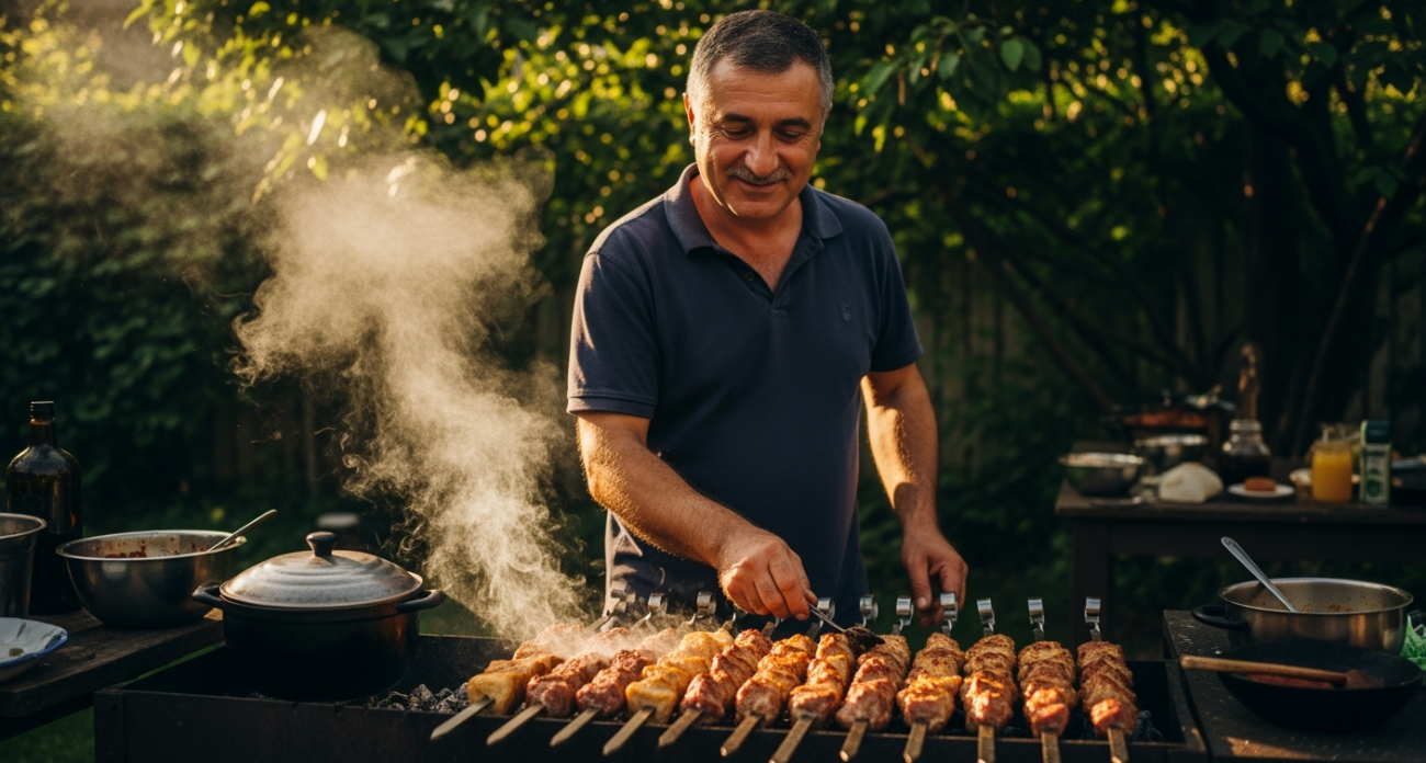 Вот как грузины готовят мясо для шашлыка - забудьте об уксусе, майонезе и соевом соусе. Просто тает во рту