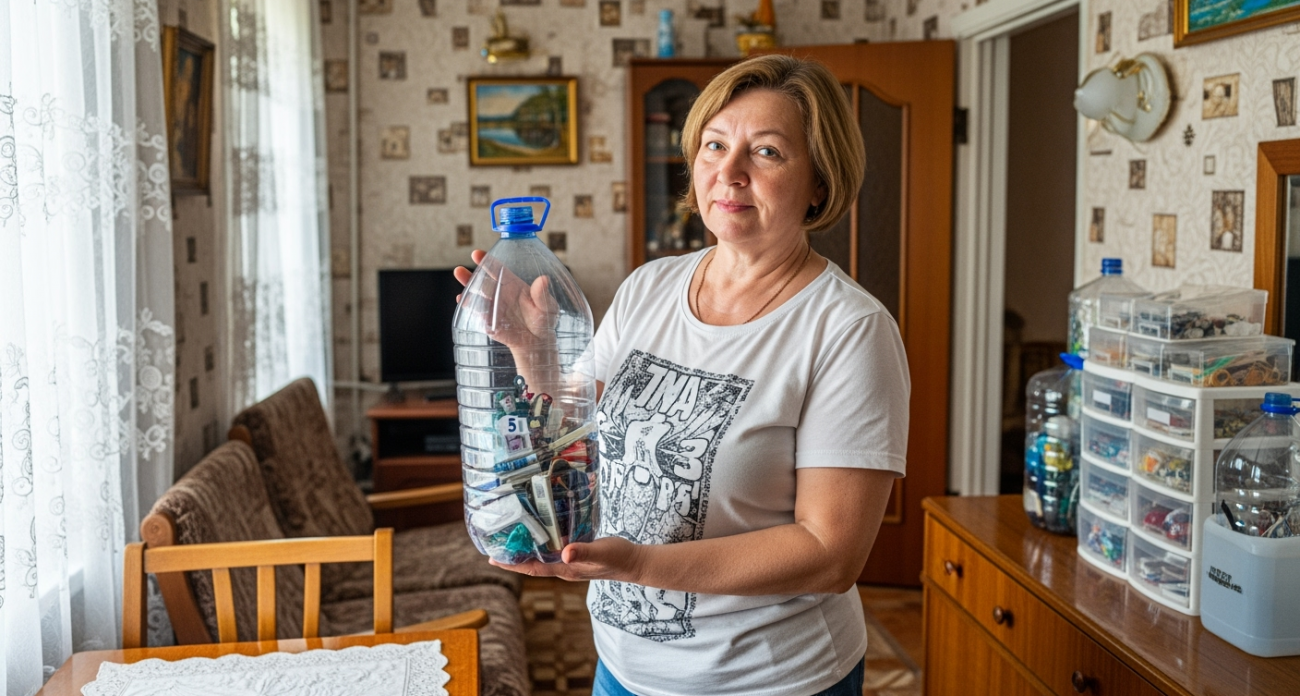 Пластиковые канистры 5 л храню — словно зеницу ока: вот что из них создаю — порядок в доме теперь обеспечен