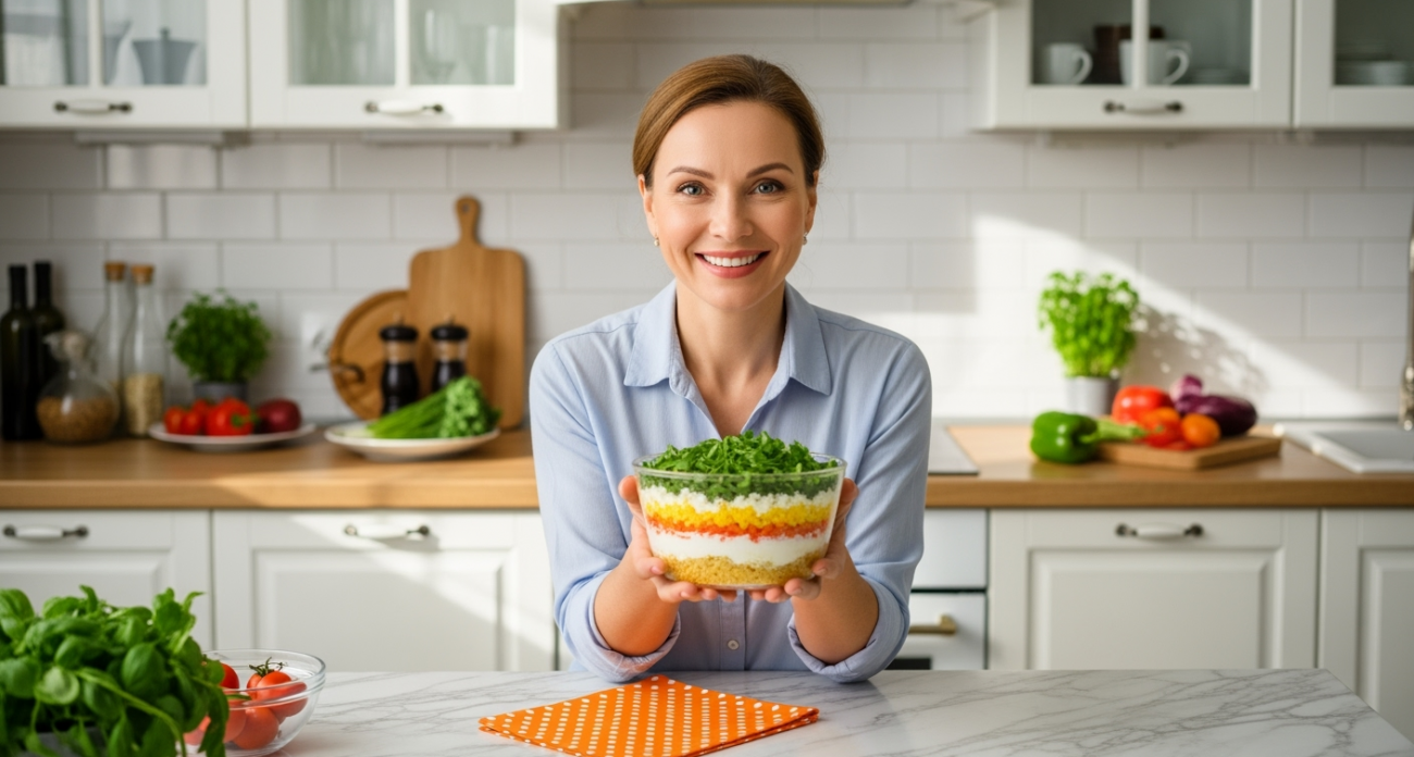Салат «Галинка»: мои вкусовые рецепторы в полном восторге