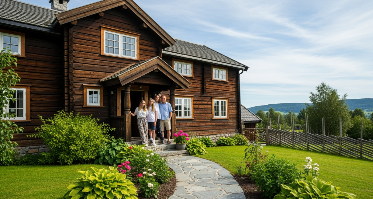 Почему норвежцы не выращивают овощи - хотя большинство из них живут в частных домах