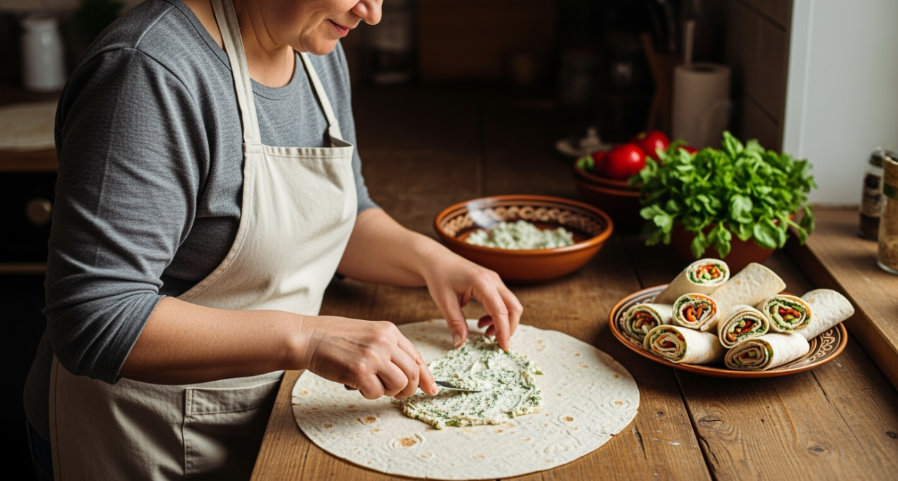 Быстро, просто и очень вкусно: берем лаваш и готовим аппетитные рулетики — сметут со стола в один миг