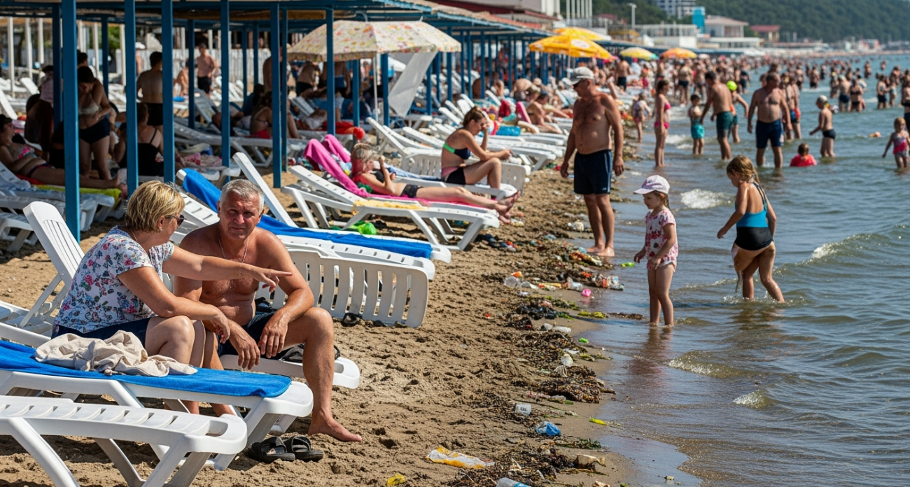 Российские туристы шокировали честными отзывами о Черном море: грязная вода и дикие люди