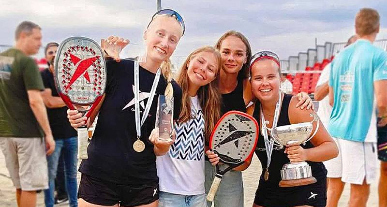 Рыбинские теннисистки впервые в истории России завоевали золото чемпионата мира по пляжному теннису