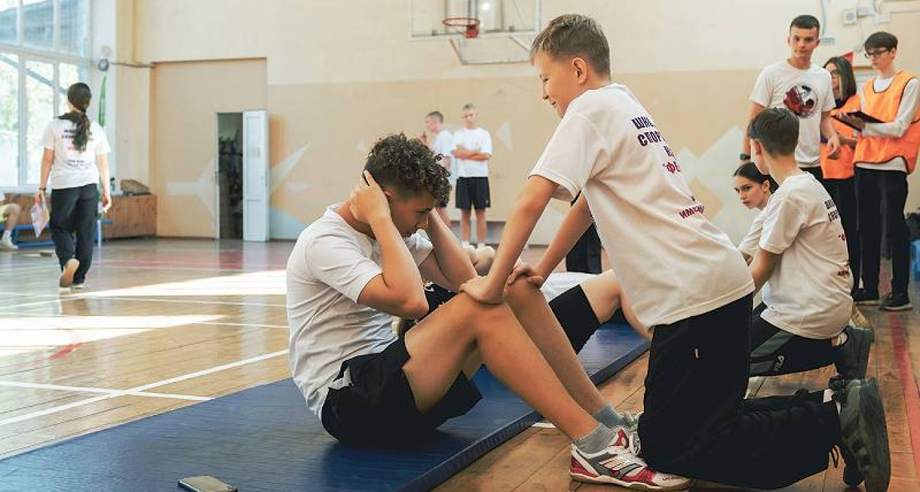 В Рыбинске впервые в Ярославской области открыли центр ГТО прямо в школе