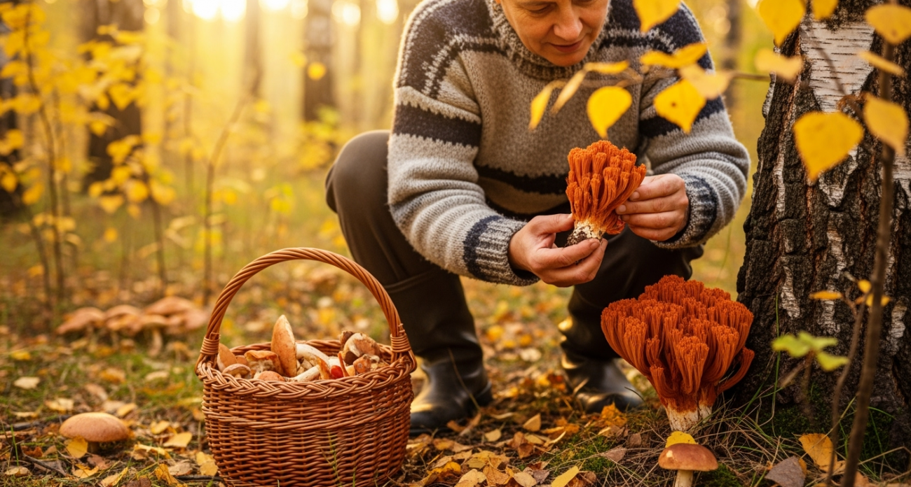 Лесной гриб-паразит превращает свою жертву в деликатес со вкусом омара: опытные грибники знают, где его искать