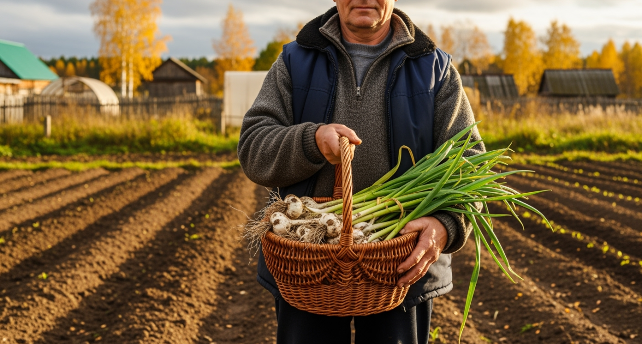 Чеснок, посаженный в эти дни октября, даст урожай в три раза крупнее обычного