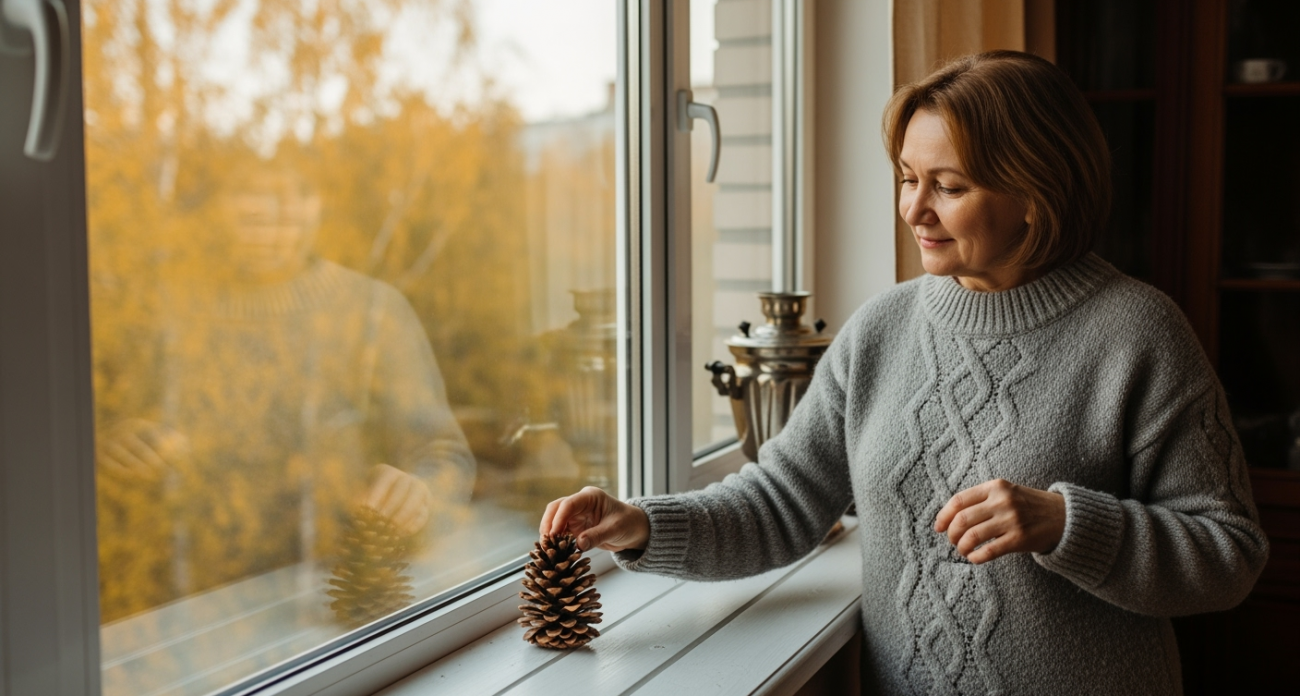 Положила под окно подушку с хвоей — соседи спрашивают, почему у меня так тепло при -40°C