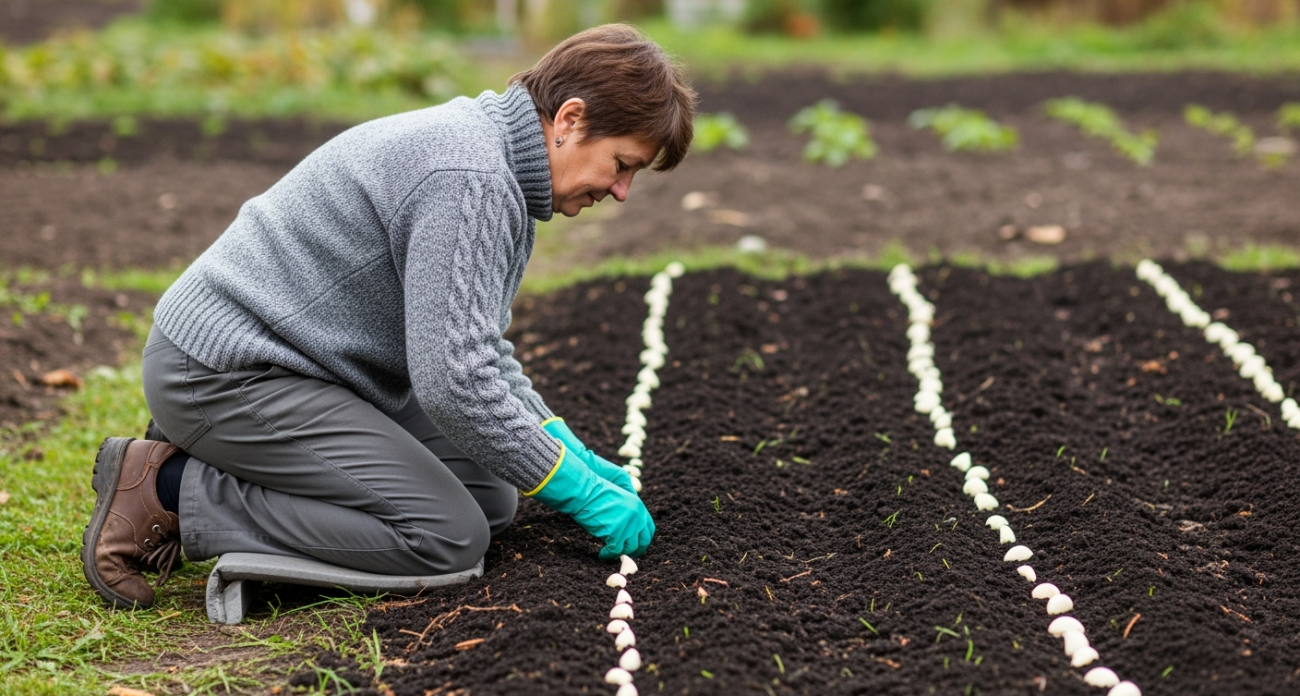 Простая бутылка помогла мне высадить 300 зубчиков чеснока за 45 минут: секрет, который изменил мои осенние посадки навсегда