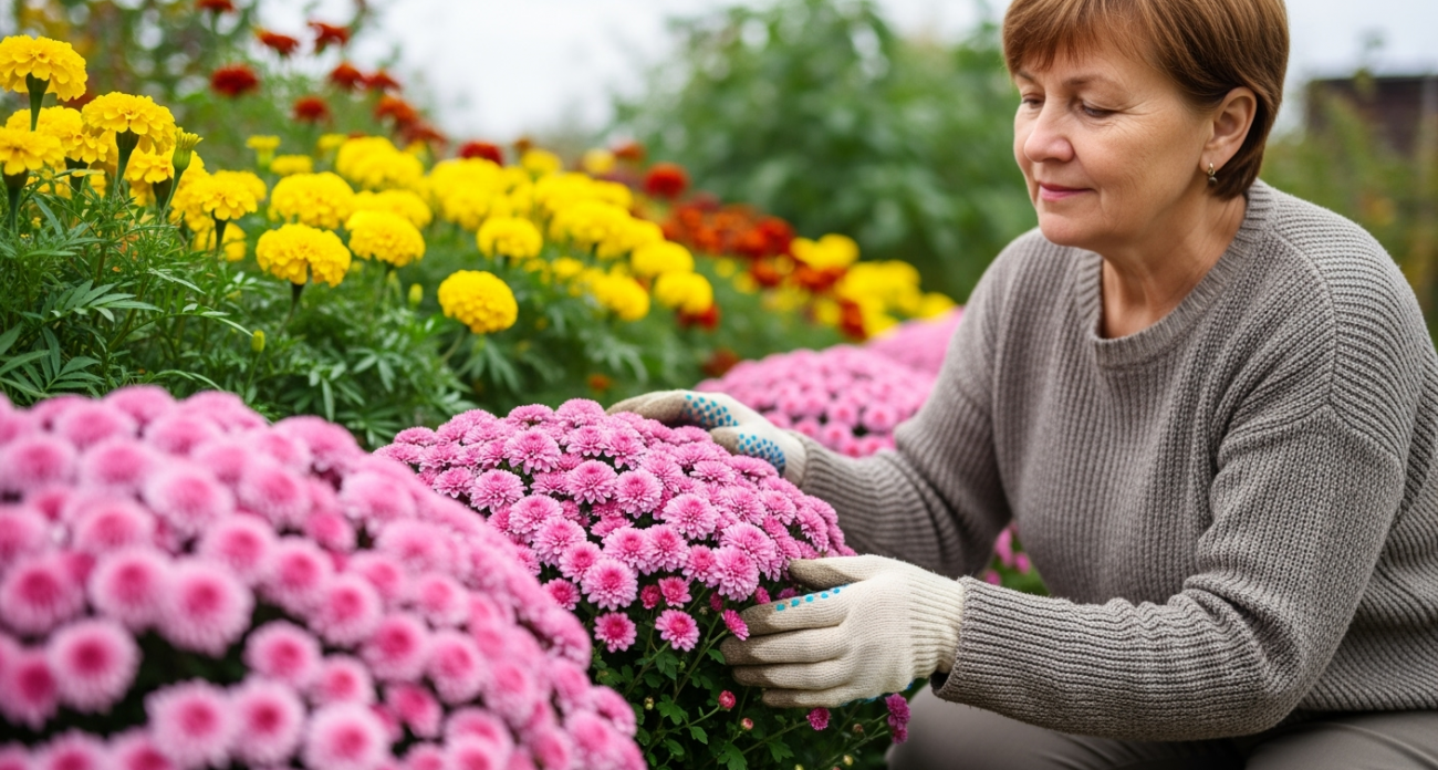Соседка посадила 4 цветка вместо роз — теперь её сад цветёт до морозов, а расходы сократились в 4 раза