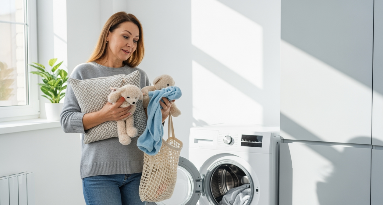 6 предметов в вашем доме, которые годами копят бактерии — но их можно постирать за 30 минут