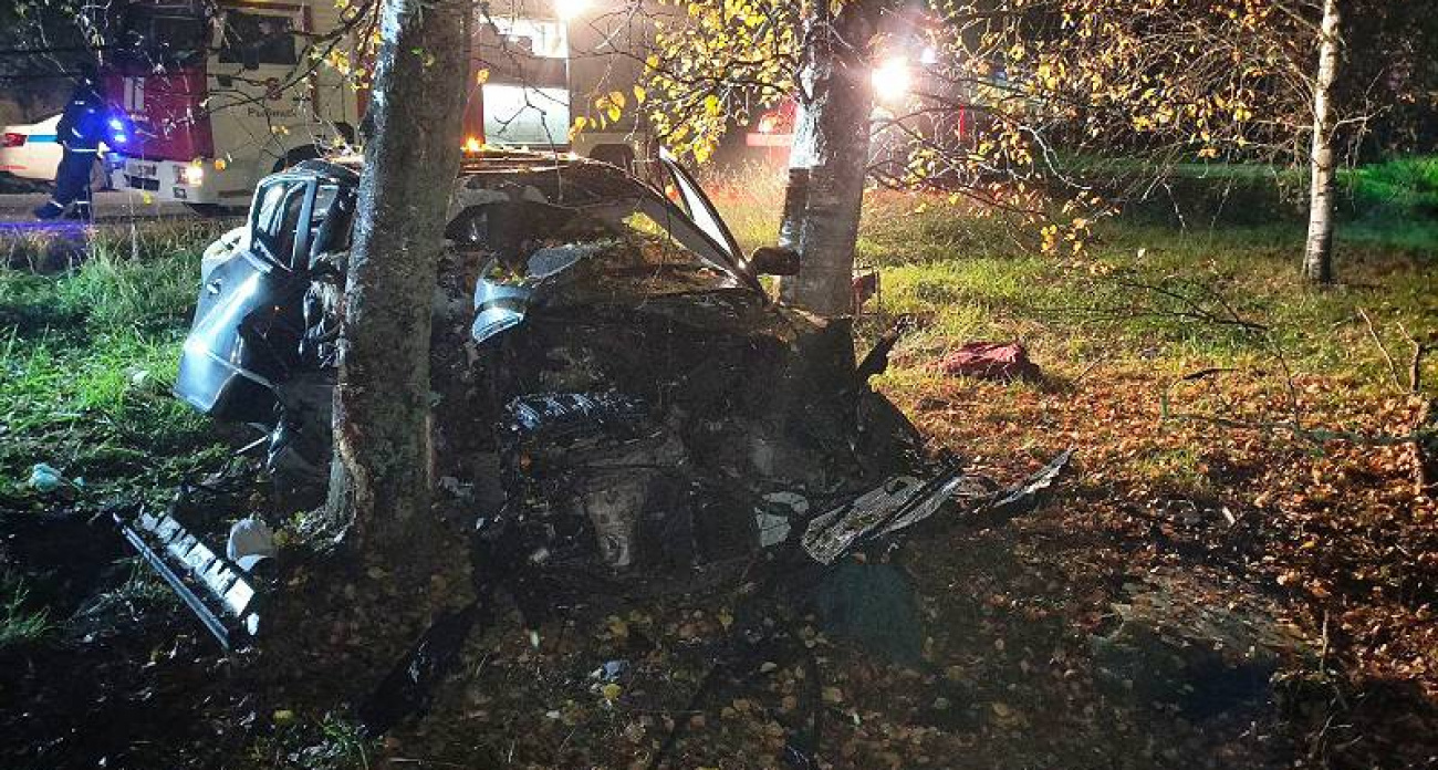Hyundai врезался в дерево под Рыбинском: две женщины погибли, водитель в больнице