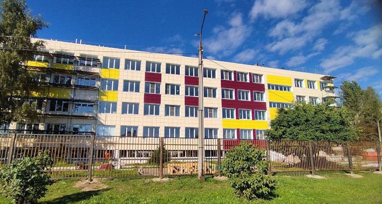 "65% за полгода": подрядчика школы №6 в Рыбинске грозят отстранить до декабря