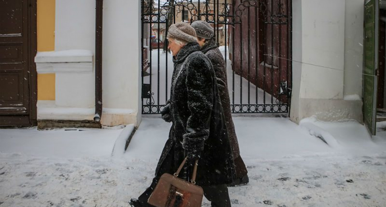 МЧС объявило желтый уровень опасности в Рыбинске: гололед угрожает травмами до 22:00