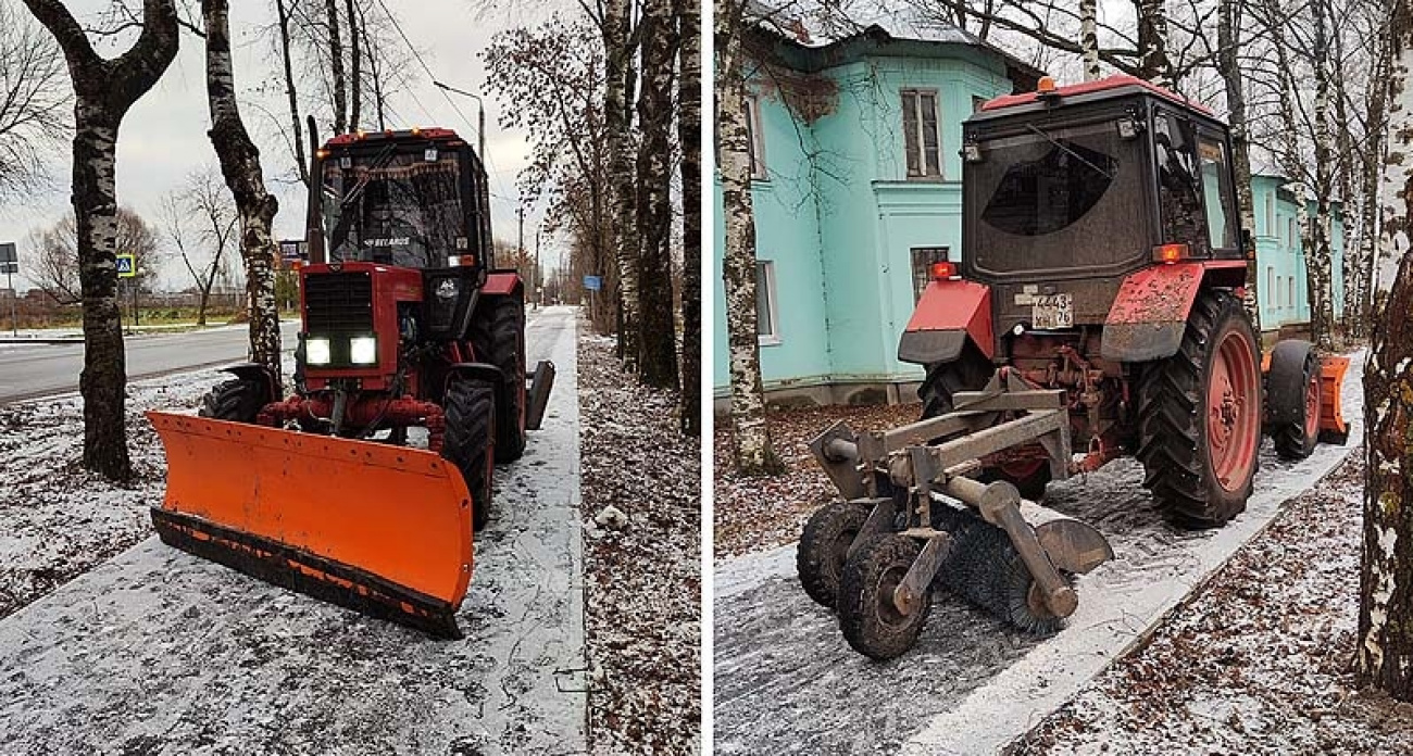 Дорожники Рыбинска высыпали 200 тонн песка за сутки в борьбе с гололедом