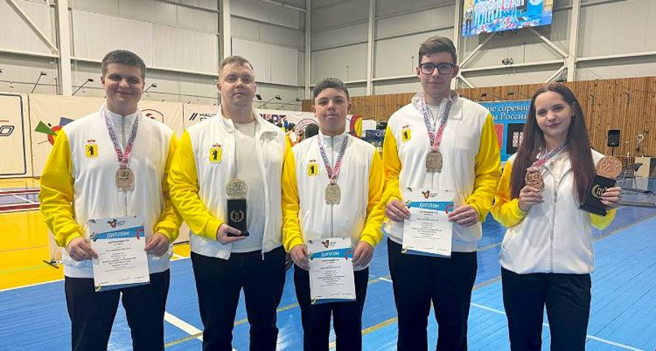 Рыбинские лучники завоевали серебро и бронзу среди 670 спортсменов из 32 регионов России