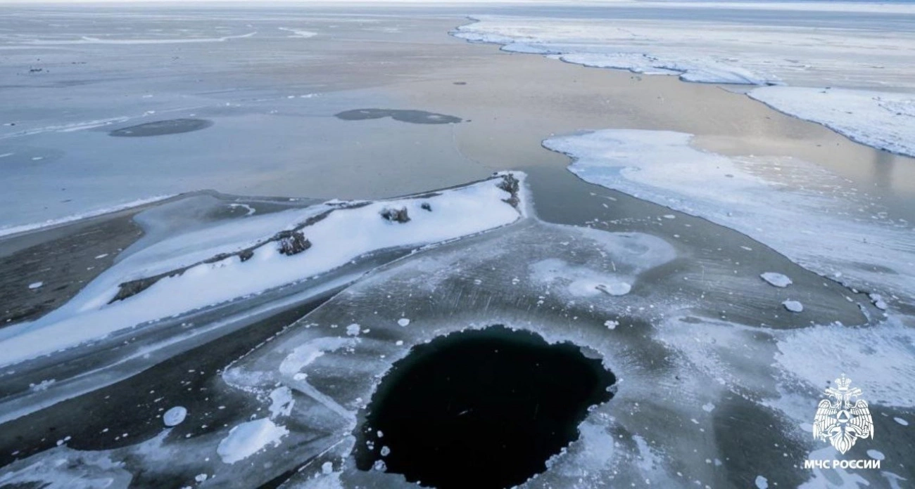 В Рыбинске мужчина утонул в Волге из-за тонкого льда