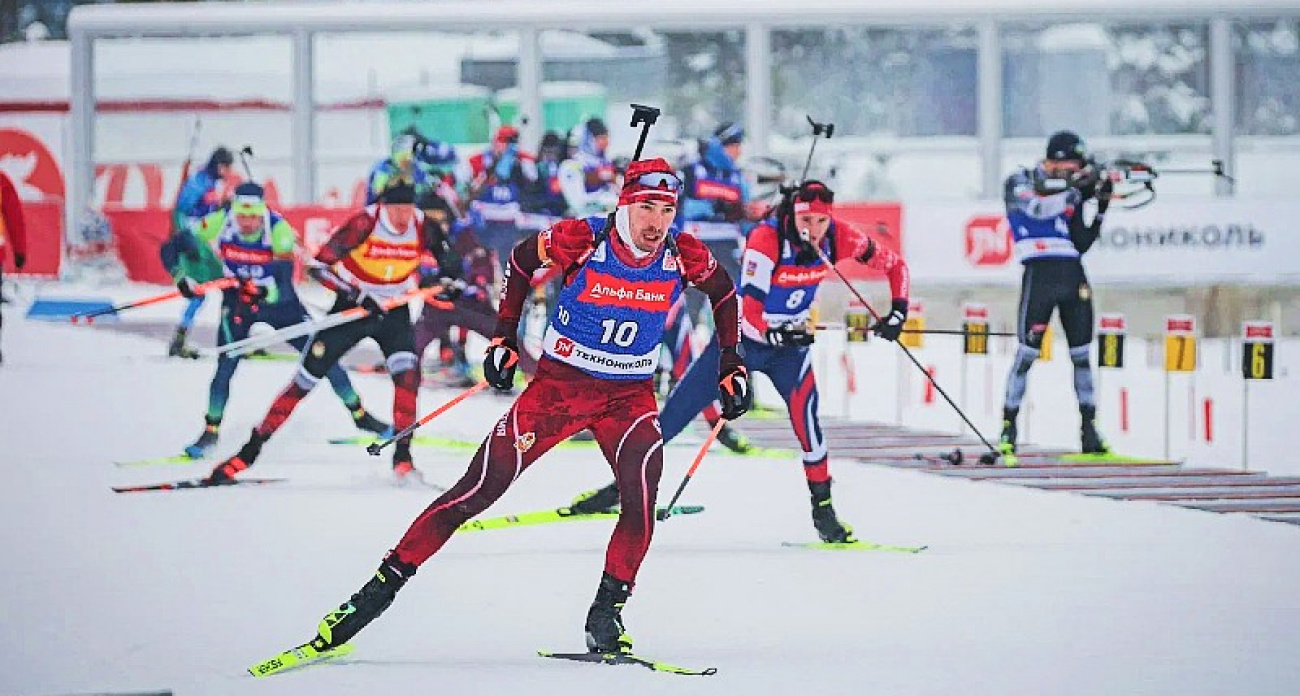 22-летний резервист Конкин сенсационно выиграл масс-старт Кубка России в отсутствие Логинова