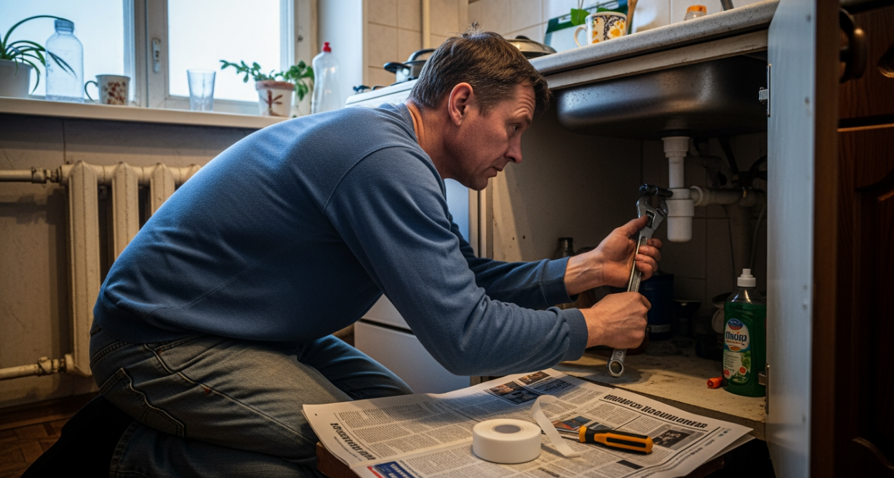 99% сантехников ошибаются при намотке ФУМ-ленты: простой способ навсегда забыть о протечках труб