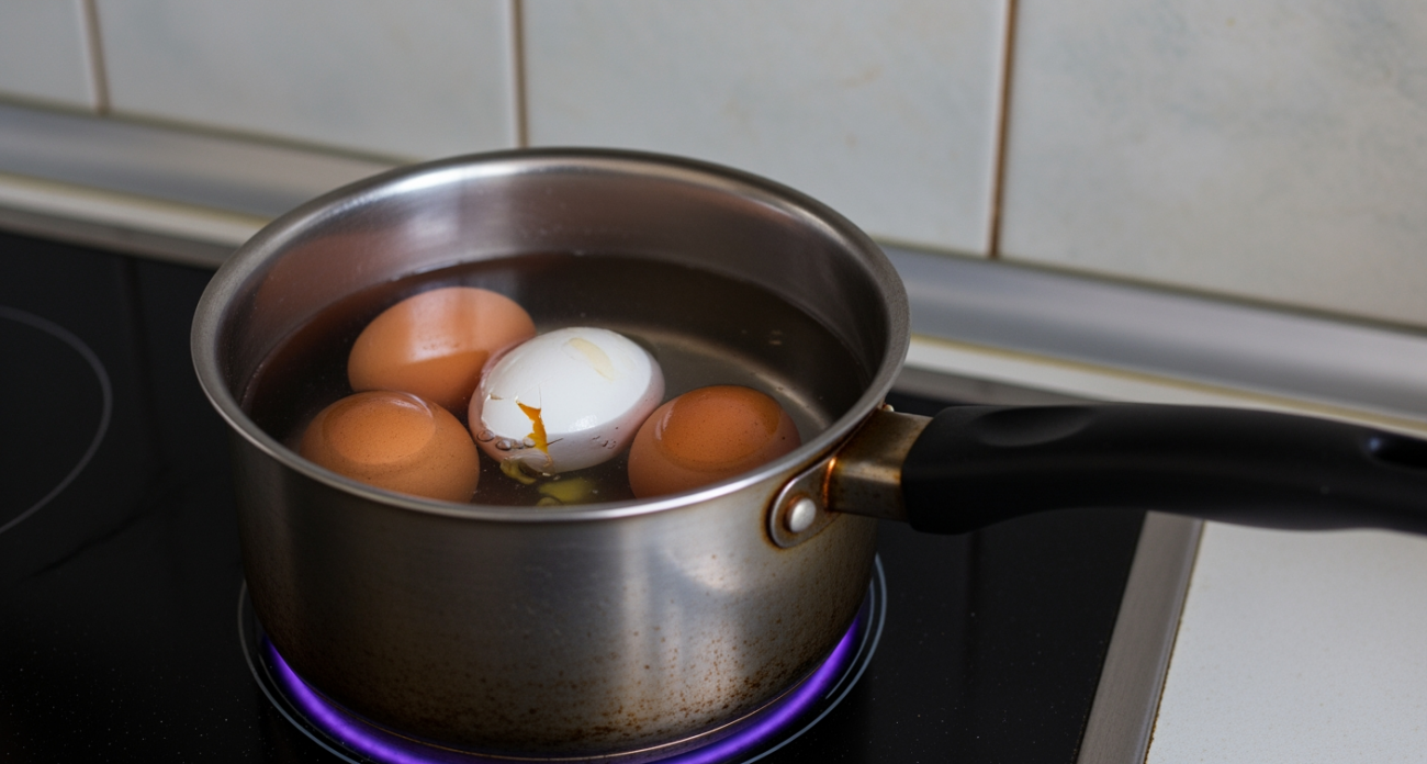 Добавьте этот секретный ингредиент в воду для варки яиц - скорлупа будет отходить моментально без усилий