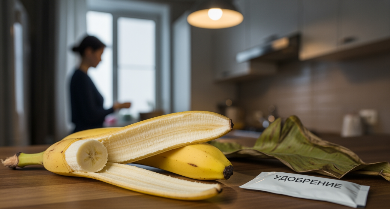Кожура от банана, которую вы выбрасываете, стоит дороже золота - делюсь проверенным способом применения