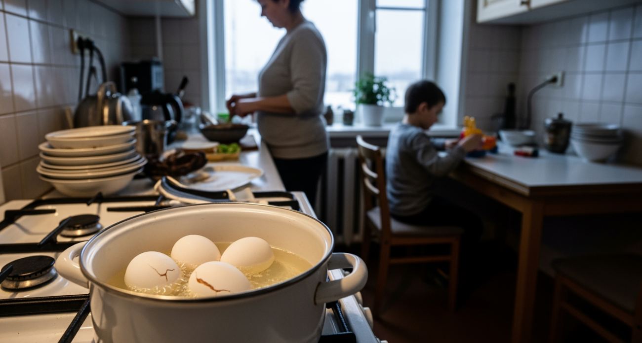 Всего одна капля этого средства — и скорлупа яиц отходит моментально: простой совет от бабушки