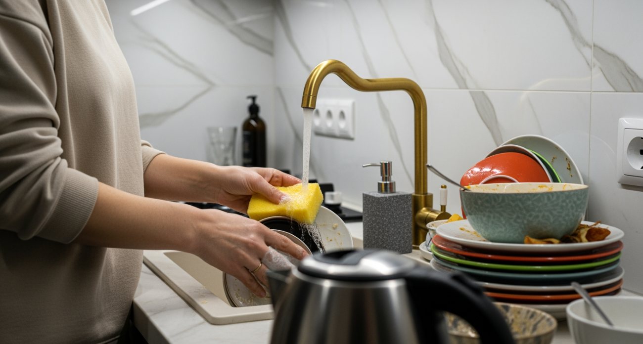 Дедовский способ мытья посуды без губки завоевал мое сердце: обычная вещь с кухни оказалась в 3 раза эффективнее