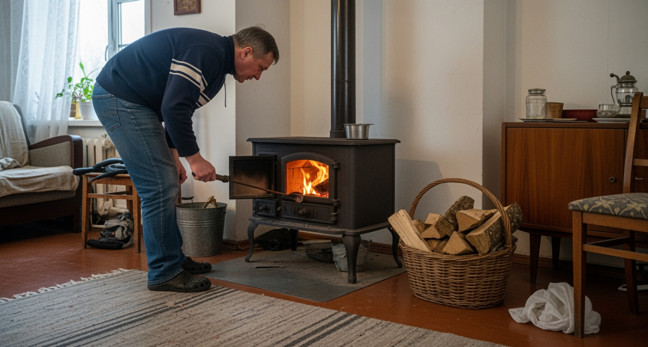 Дедовский метод: бросьте эти 2 предмета в печь и забудьте о чистке дымохода — тяга станет как в новой
