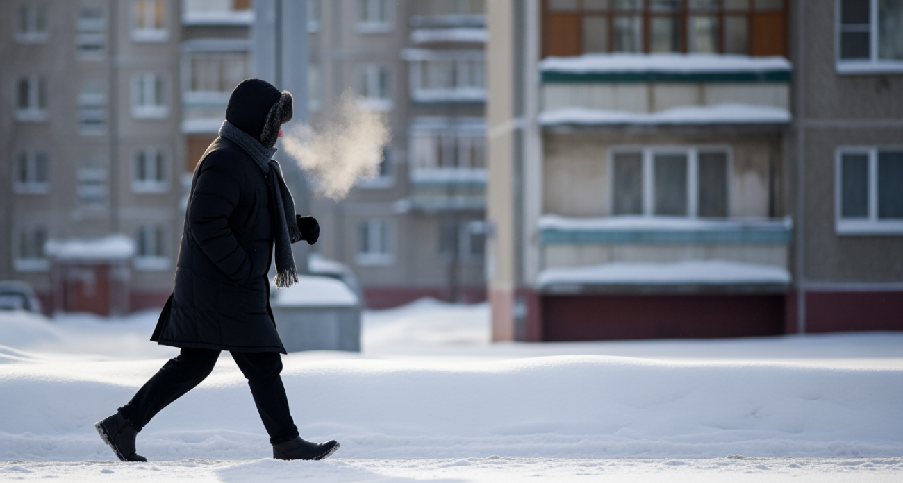 Рыбинск в ледяном плену: температура на 12° ниже нормы продержится до 6 февраля с ночными пиками до -30°