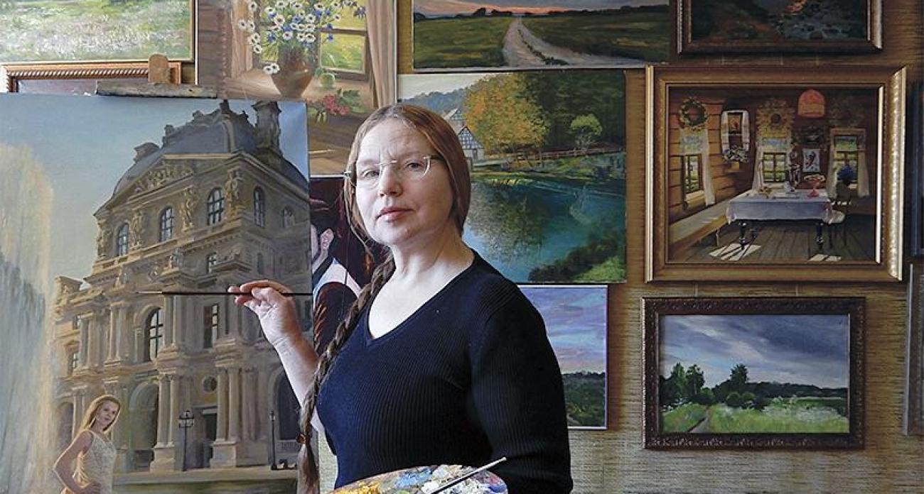 «Мир, увиденный сердцем»: в Рыбинске открылась выставка памяти художницы с европейской известностью