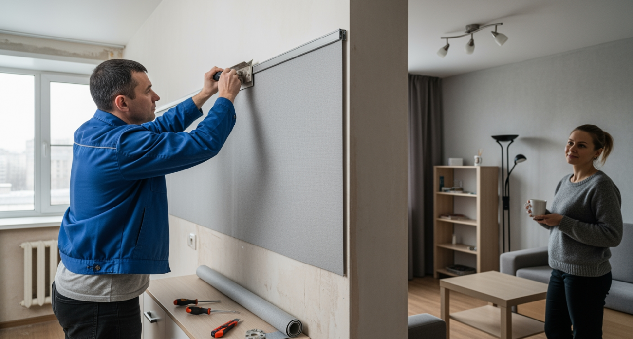 Мастера ремонта массово отказываются от штукатурки стен перед покраской в пользу нового бюджетного метода натяжки