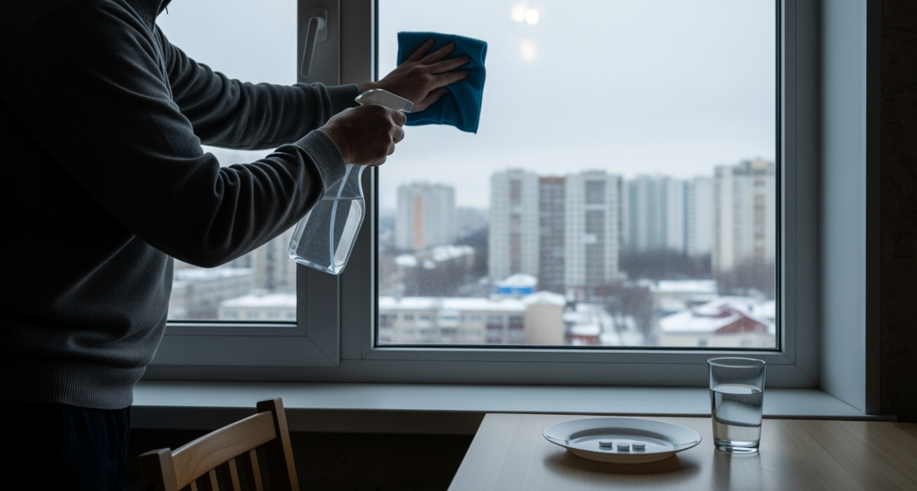 Копеечное лекарство из домашней аптечки превращает грязные стекла в кристально чистые даже после ливней