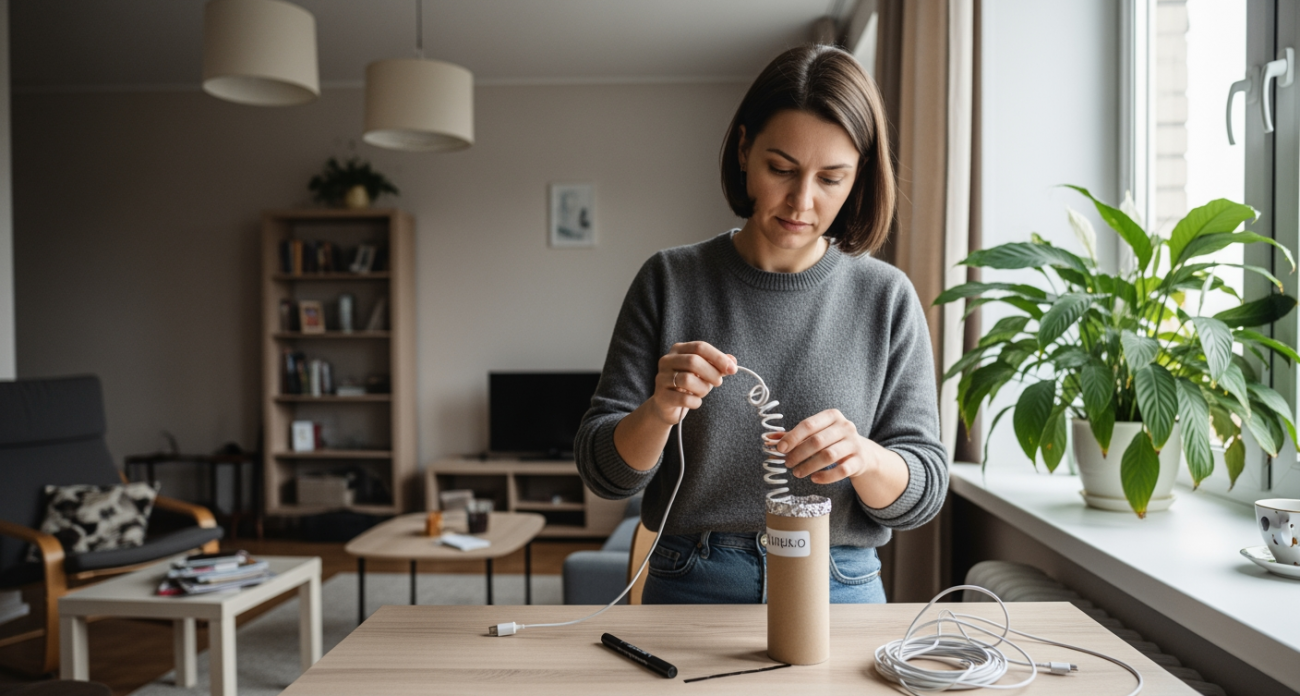 Картонные втулки от бытовых рулонов превращаю в полезные вещи для дома вместо отправки в мусорку