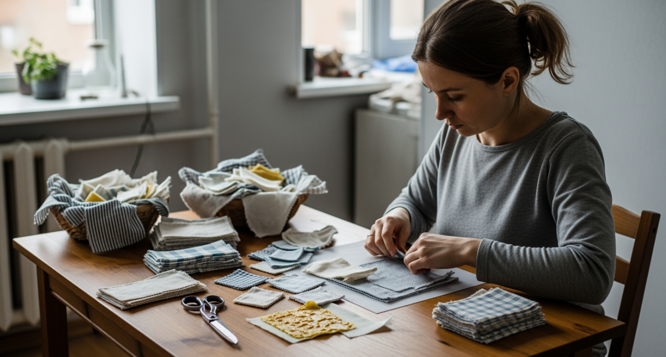 Ненужным лоскуткам — вторая жизнь: 7 гениально простых идей, как превратить текстильные отходы в полезные мелочи для дома