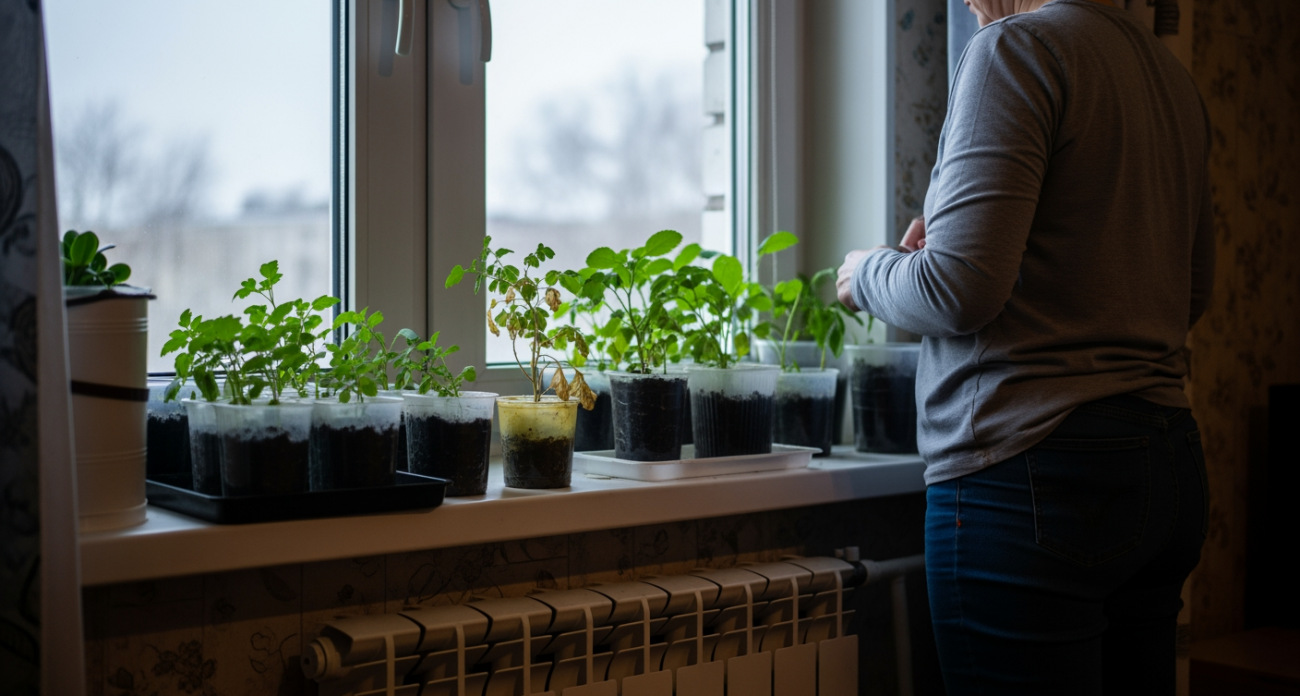 Опытный садовод раскрыл пару критических промахов, из-за которых большинство дачников губят свою рассаду