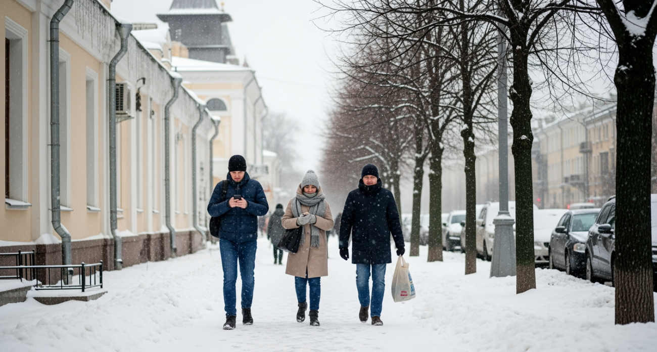 Зима смягчит нрав перед ударом: в Рыбинск ворвется атлантическое тепло, но к среде похолодает до -17°