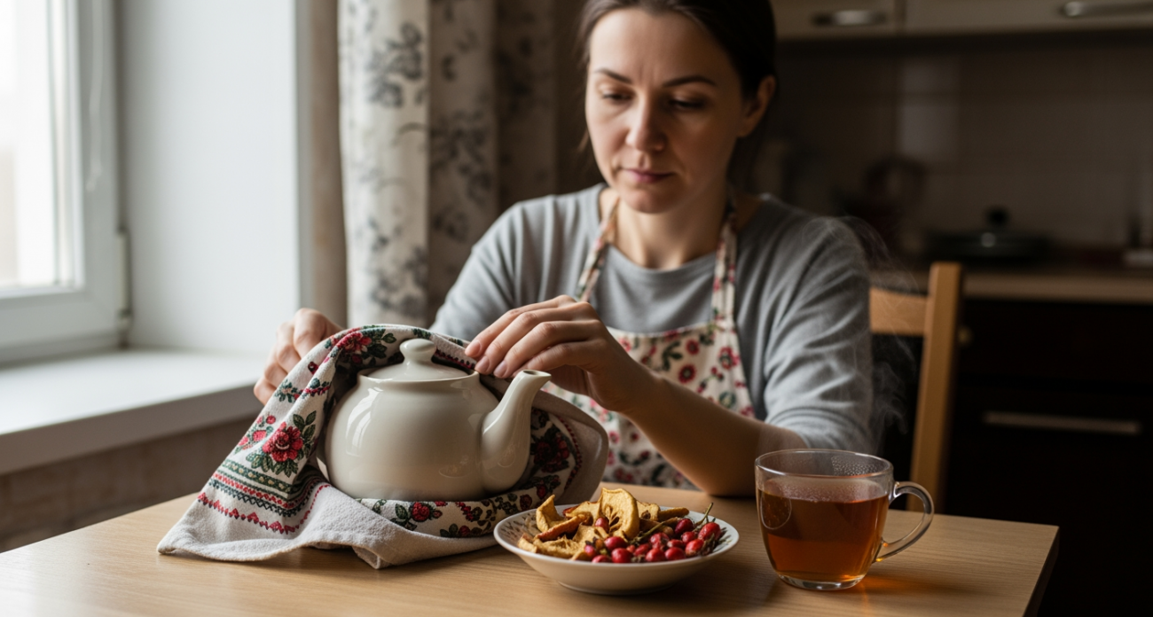 Забытый рецепт семейного чая всплыл из прошлого и вернул вкус беззаботных дней у бабушки на веранде
