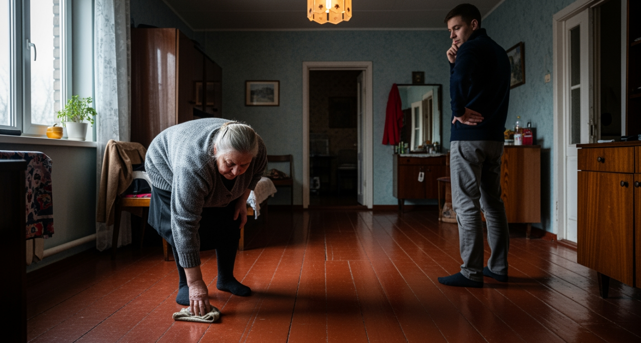 Соседка мыла полы странной коричневой водой — подсмотрела рецепт и теперь делаю так же