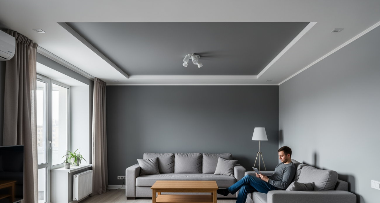 Дизайнеры раскрыли 4 секрета потолков, которые заставят гостей забыть о натяжных конструкциях