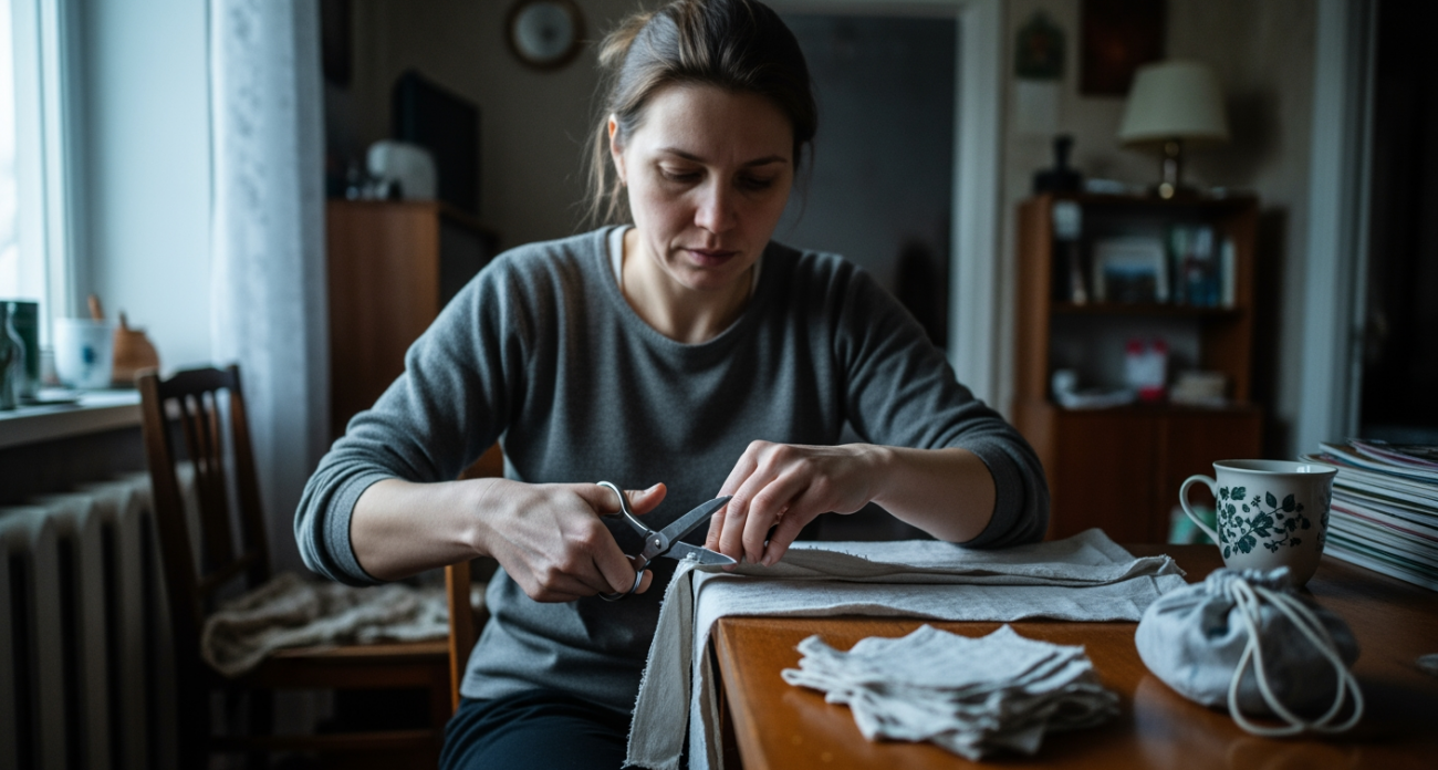 Не выбрасывайте старые простыни: 5 способов превратить их в полезные вещи для дома за полчаса