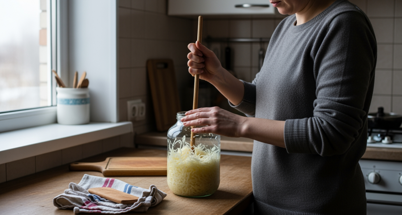 Секрет бабушкиной квашеной капусты раскрыт: почему моя получается хрустящей и ароматной