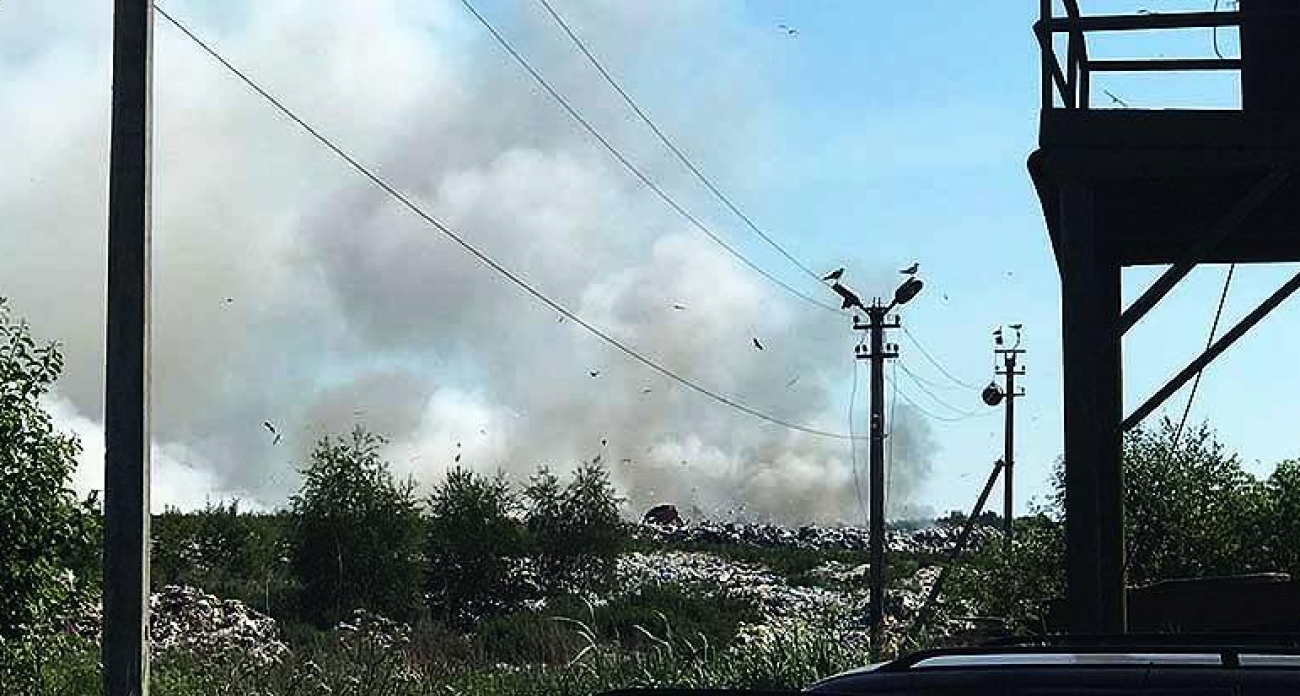 Руководителя мусорного полигона наказали за игнорирование пожарной безопасности